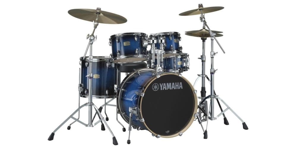Yamaha SBP0F5 HW780 Set Batería Acústica SBP0F5 HW780 DEEP BLUE SUNBURST