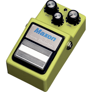 Maxon sd-9 sonic distortion pedal efectos guitarra