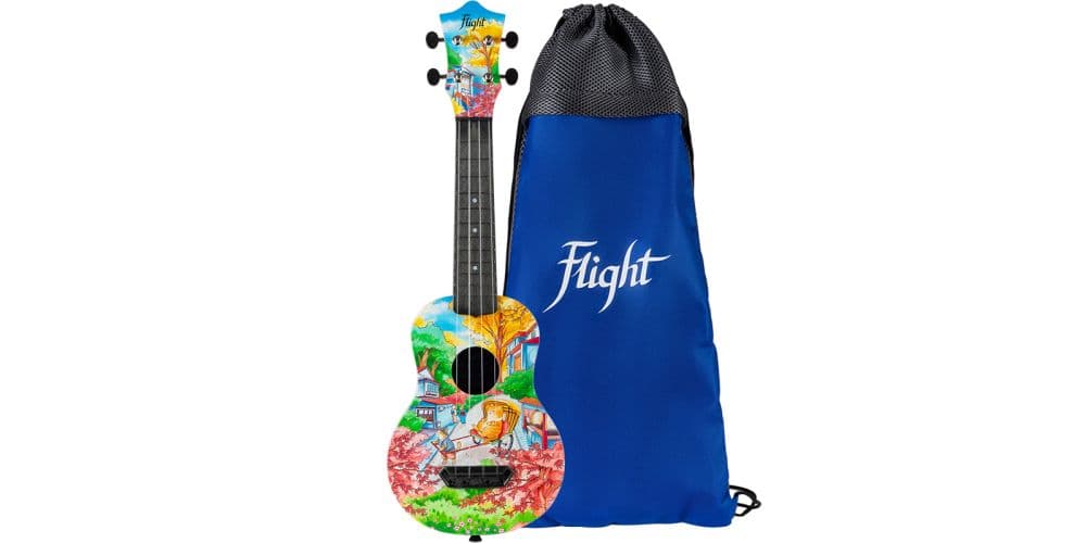 Flight Ukelele Soprano UTS-42 Ultra Travel Series Fat Cat Soprano UTS-42 Ultra Travel Series Fat Cat