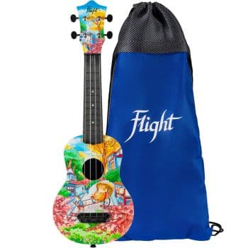 Flight Ukelele Soprano UTS-42 Ultra Travel Series Fat Cat Soprano UTS-42 Ultra Travel Series Fat Cat