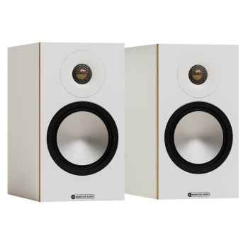 Monitor audio bronze 7g 50 white altavoces estantería