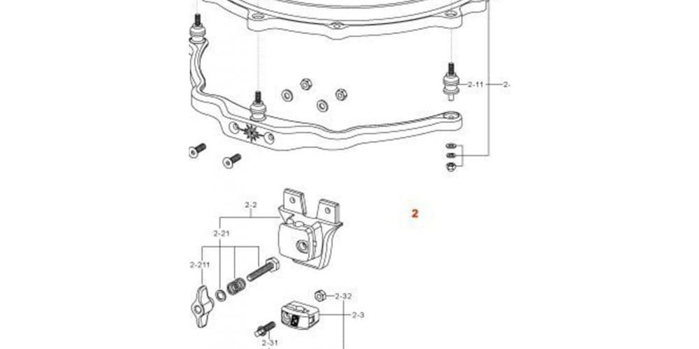 Tama MAM8 Para tom 8" MAM8