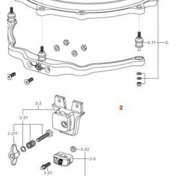 Tama MAM8 Para tom 8" MAM8