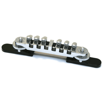 Gretsch Bridge Assembly Synchro-Sonic Chrome with Base Bridge Synchro-Sonic Chrome