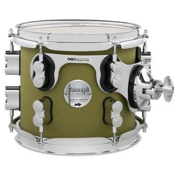 Drum workshop pdcm0708stso tom 8x7 concept maple satin olive