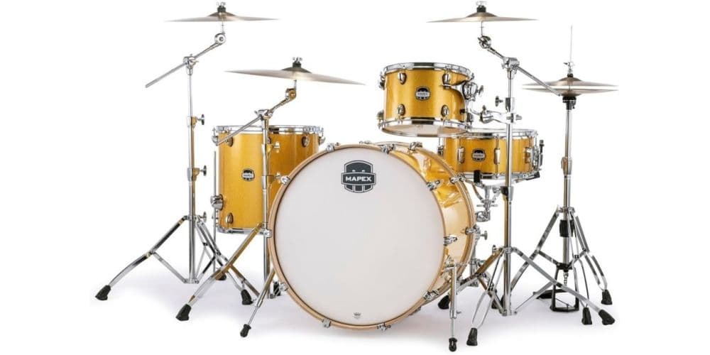Mapex MA446SFYD Mars Bebop Sunflower Sparkle Set Batería Acústica MA446SFYD