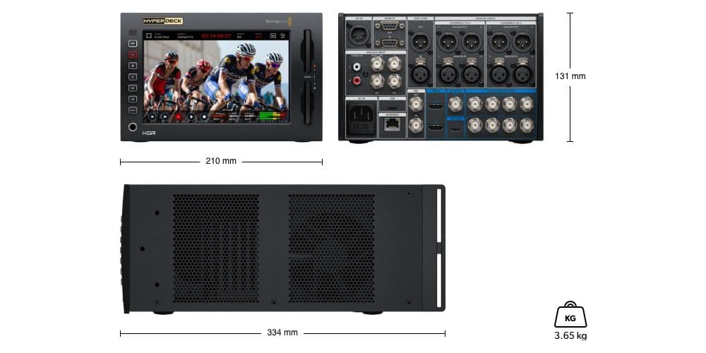 Blackmagic HyperDeck Extreme 8K HDR HyperDeck Extreme 8K HDR