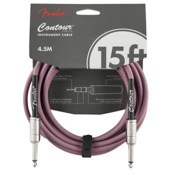 Fender countour 15 cable jack burgundy mist