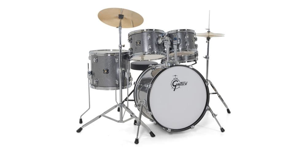 Gretsch RGE405GS Drumset Renegade 20" BD Grey Sparkle RGE405GS