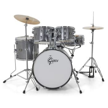 Gretsch RGE405GS Drumset Renegade 20" BD Grey Sparkle RGE405GS