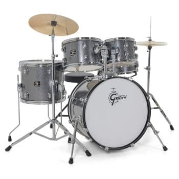 Gretsch RGE405GS Drumset Renegade 20" BD Grey Sparkle RGE405GS