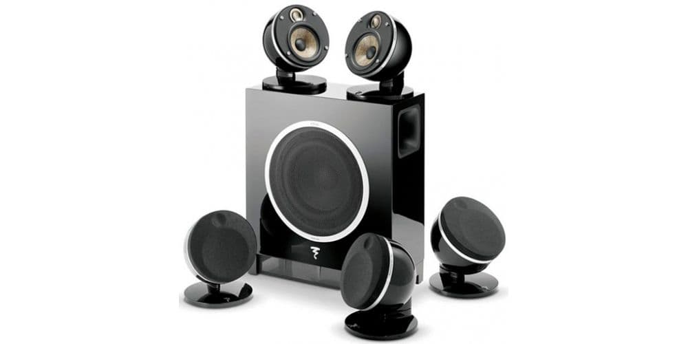 FOCAL DOME 5.1 Flax Black altavoces Sub Air Altavoces home cinema DOME 5.1 Flax Black