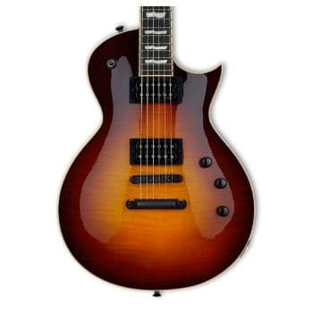 Esp eii eclipse full thickness tobacco sunburst guitarra electrica