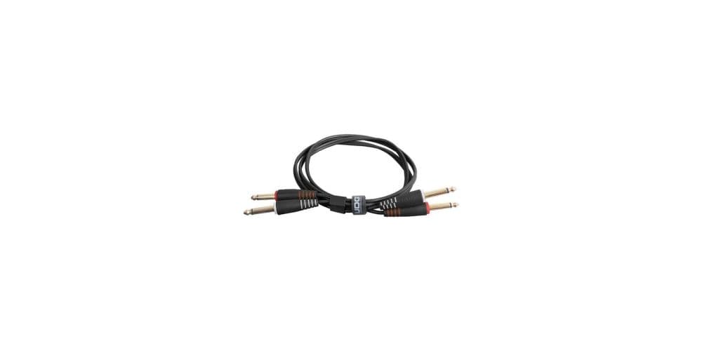 Udg UL AUDIO Cable Jack Mono a Jack Mono Black 3 metros UL AUDIO Cable Jack Mono a Jack Mono Black 3 metro