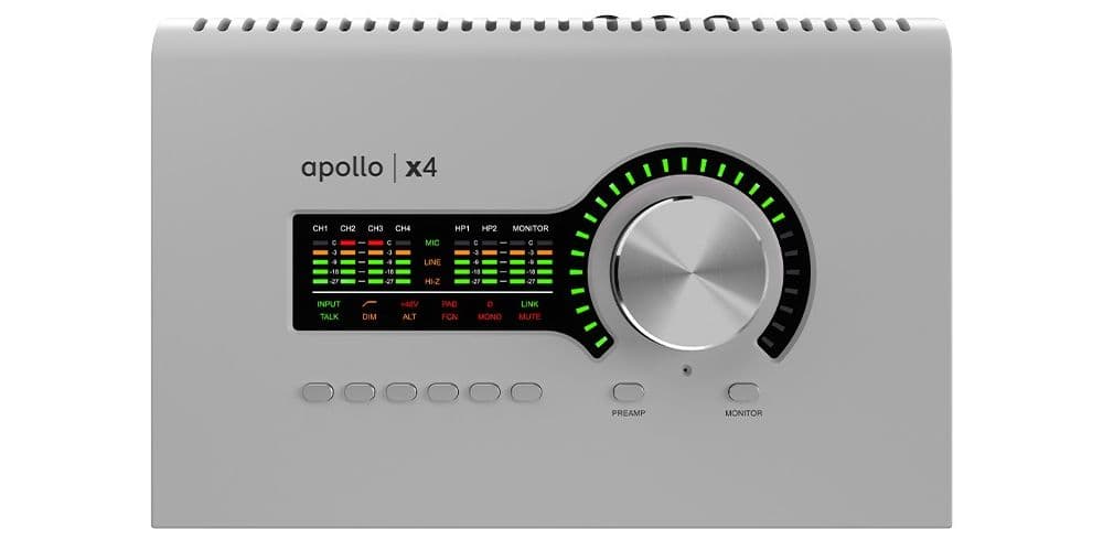 Universal Audio Apollo x4 Gen 2 Essential Interfaz Audio Thunderbolt Apollo x4 Gen 2 ESS