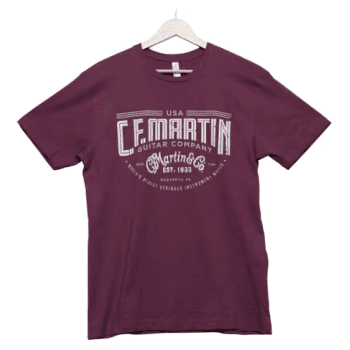 Martin Accesorios CAMISETA CF MARTIN WORLDS OLDEST VIN BURGUNDY (S) CAMISETA CF MARTIN WORLDS OLDEST VIN BURGUNDY (S)