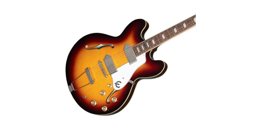 Epiphone Casino Vintage Sunburst Guitarra Eléctrica Funda Incluída Casino Vintage Sunburst