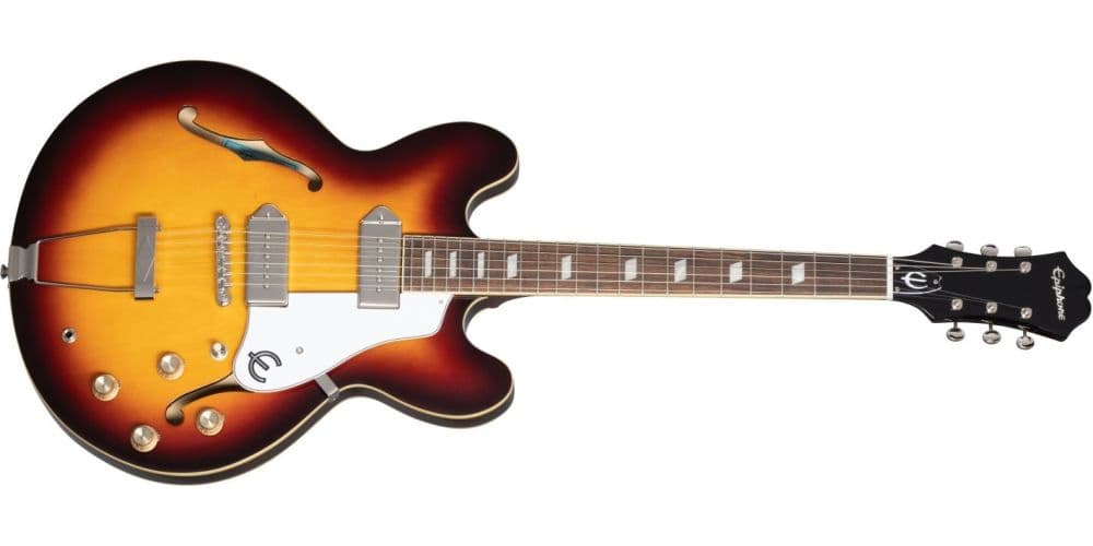 Epiphone Casino Vintage Sunburst Guitarra Eléctrica Funda Incluída Casino Vintage Sunburst