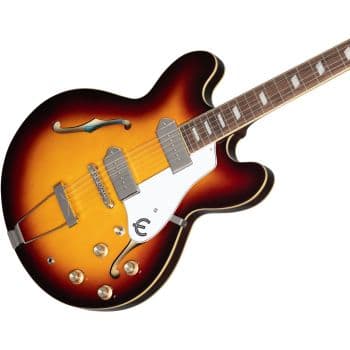 Epiphone Casino Vintage Sunburst Guitarra Eléctrica Funda Incluída Casino Vintage Sunburst