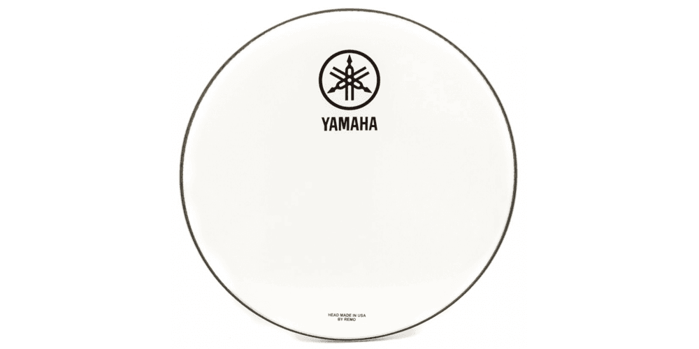 Yamaha Parche Resonante Blanco Logo Nuevo 22" JP31222YV13410 NEW LOGO