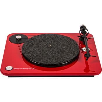 Elipson chroma 400 red riaa giradiscos con previo capsula mm ortofon om10