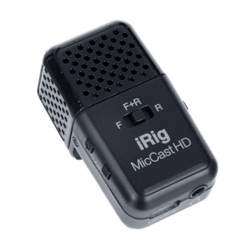 Ik multimedia irig mic cast hd micrófono de condensador usb compacto