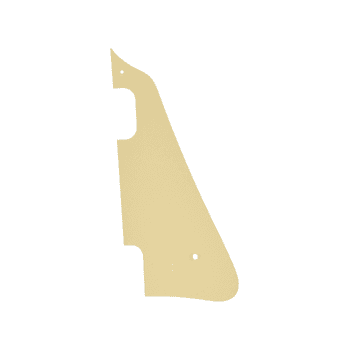 Gibson 56 les paul historic p-9 pickguard cream golpeador guitarra eléctrica