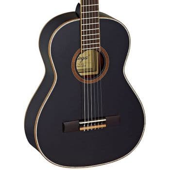 Ortega r221bk-3/4 guitarra clásica family 3/4 black