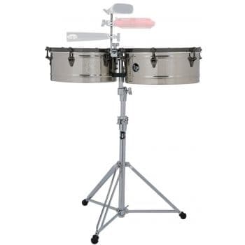 Lp timbales e-class stainless steel 14/15