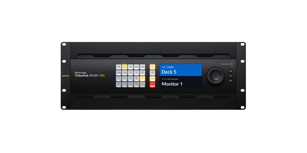 Blackmagic Videohub 80x80 12G Blackmagic Videohub 80x80 12G