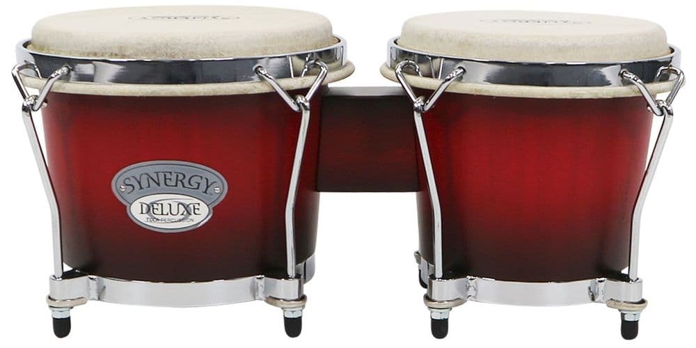 Toca Percussion 2150-WB Wine Burst Matte Bongo Synergy Deluxe Serie 2150-WB