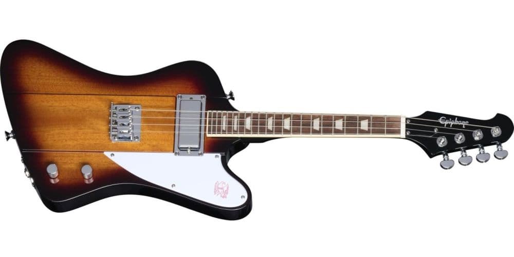 Epiphone Mandobird Vintage Sunburst Mandolina eléctrica de 4 cuerdas Mandobird Vintage