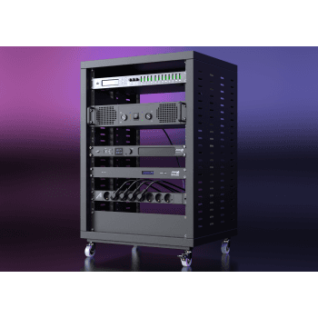 Audibax PSR8 Regleta 8 Tomas Schuko para Armario Rack 19" 1U con Interruptor On/Off PSR8 Regleta