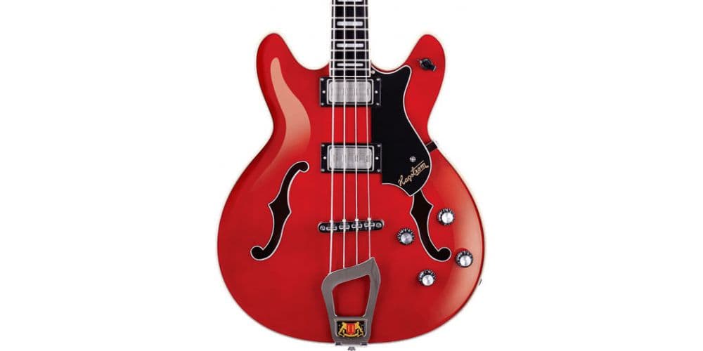 Hagstrom Viking Bass Wct Bajo Eléctrico de 4 Cuerdas color Wild Cherry Transparent VIKING BASS WCT