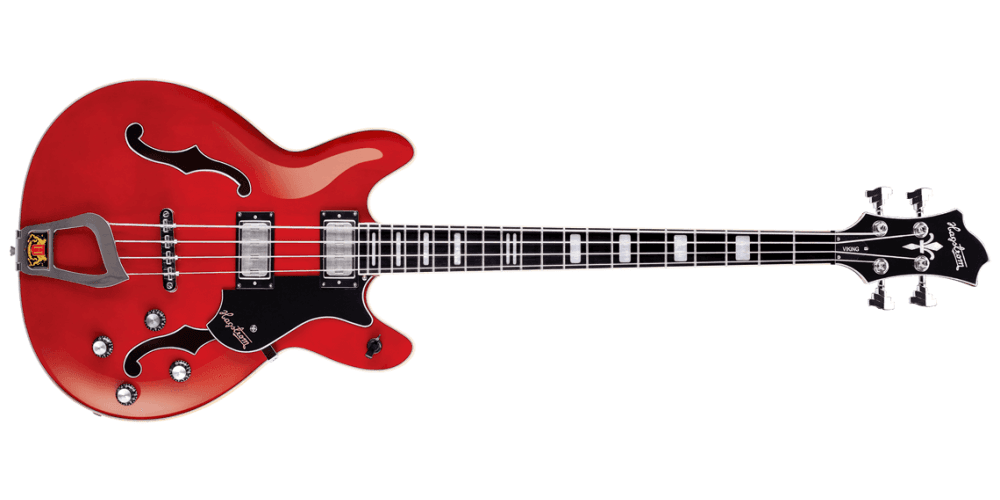 Hagstrom Viking Bass Wct Bajo Eléctrico de 4 Cuerdas color Wild Cherry Transparent VIKING BASS WCT