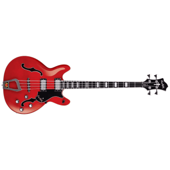 Hagstrom Viking Bass Wct Bajo Eléctrico de 4 Cuerdas color Wild Cherry Transparent VIKING BASS WCT