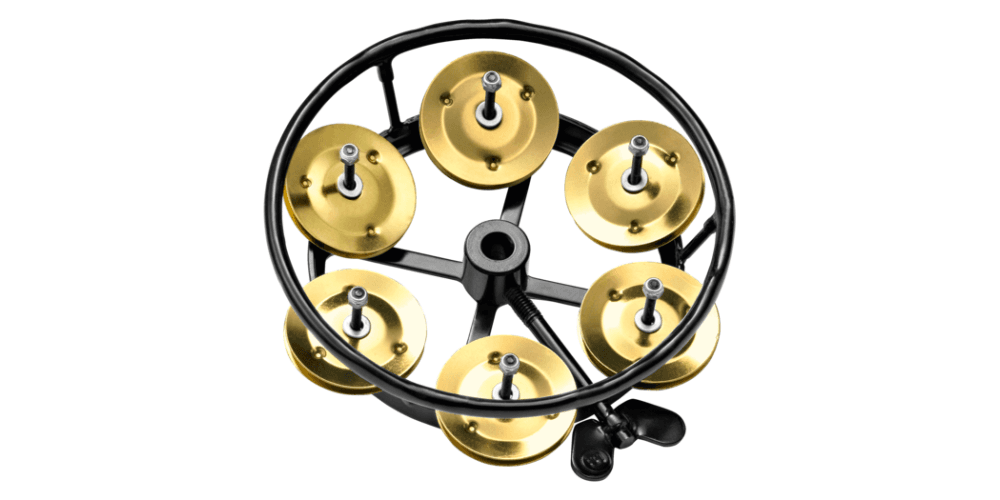 Meinl THH1B-BK HI-HAT Pandereta para Charles Negro THH1B-BK