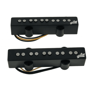 Aguilar ag 5j-hc 5 cuerdas j-style set 2 pastillas bajo eléctrico