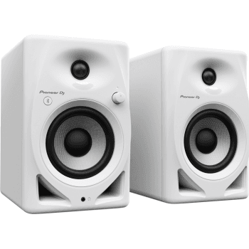 Pioneer dj dm40d-bt blanco monitores activos pareja