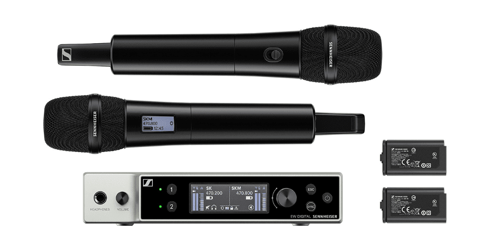 Sennheiser EW-DX 835-S Set Q1-9 Sistema Digital Dual EW-DX 835-S Set Q1-9