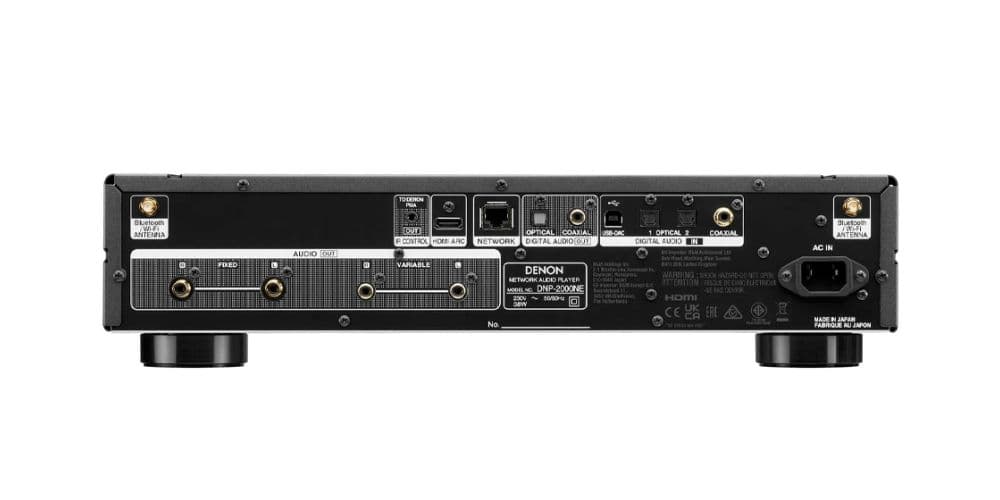 DENON DNP-2000 NE Grafito Reproductor Audio Red DNP-2000 NE Grafito