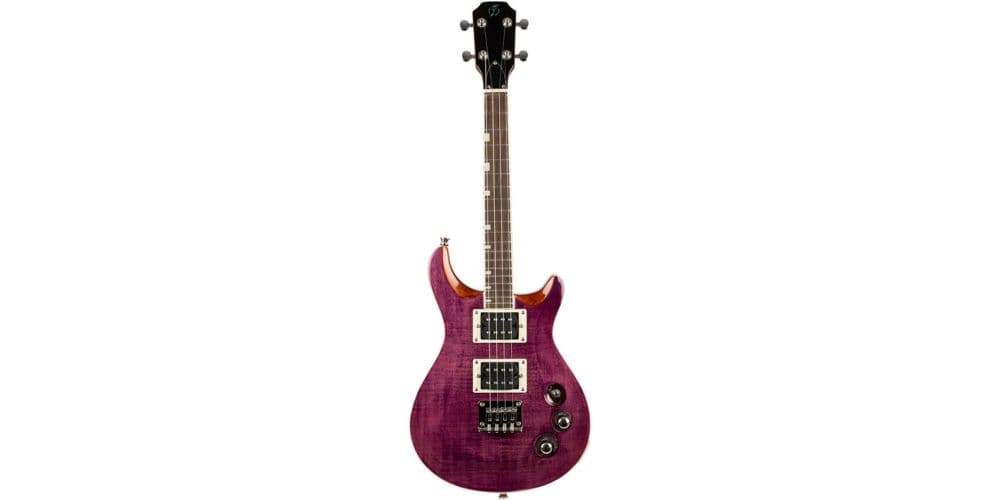 Flight Ukelele Tenor Vanguard Rock Series Transparent Purple Vanguard Rock Series Transparent Purple