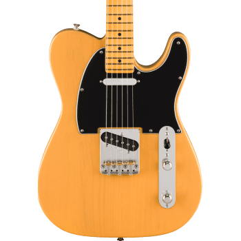 Fender am pro classic tele mn butterscotch guitarra eléctrica