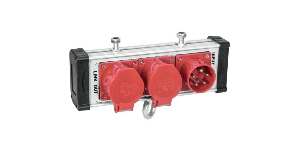 Eurolite SAB-162 Distribuidor de Energía con Entrada CEE SAB-162 Distribuidor de Energía