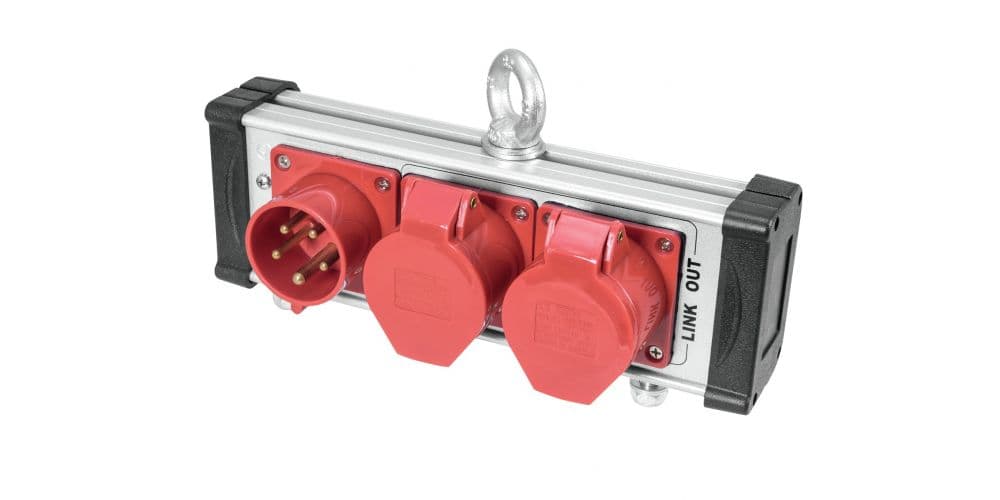 Eurolite SAB-162 Distribuidor de Energía con Entrada CEE SAB-162 Distribuidor de Energía