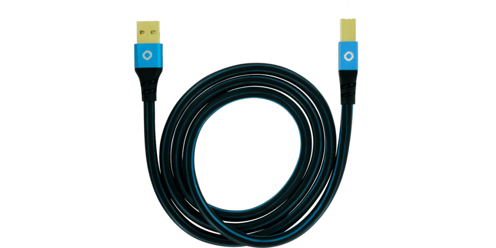Oehlbach 2.0 Usb Plus USB-A / USB-B 1m Cable USB 2.0 Usb Plus USB-A / USB-B 1m