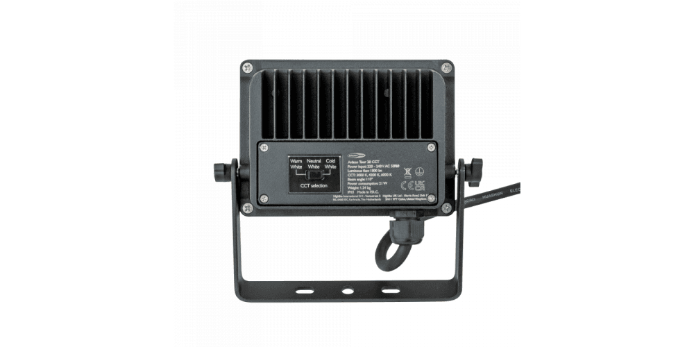 Showtec Aviano Tour 20W CCT Proyector LED Aviano Tour 20W CCT