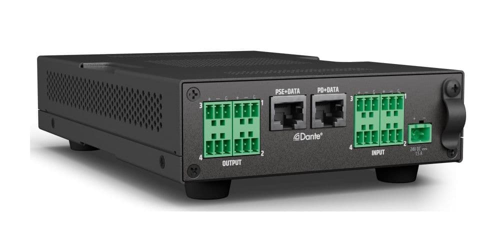 LD Systems DIO 44 Interfaz Dante DIO 44 - Interfaz Dante de 4x4 entradas/salidas