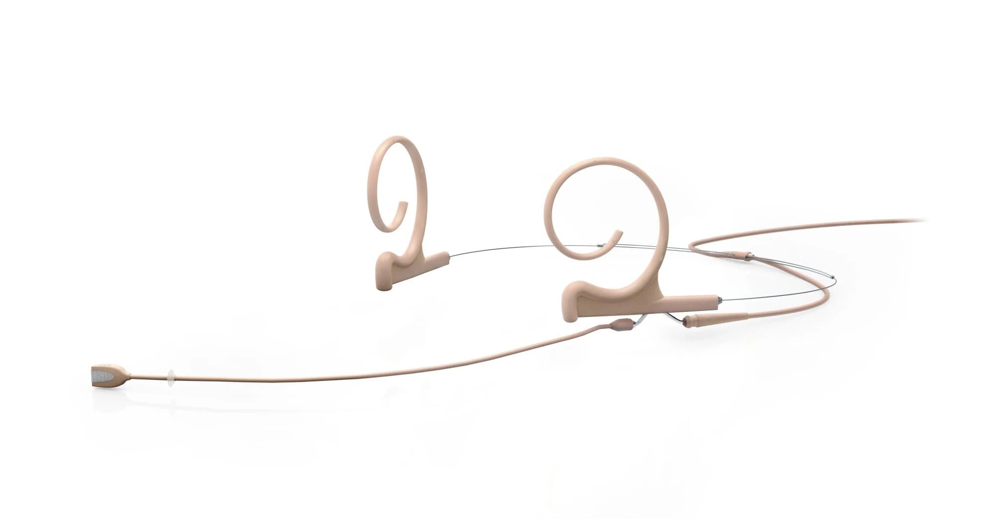 DPA Micro CORE+ Cardio. Boom 110mm, flex 2 orejas. 3-pin LEMO. Beige. 4188-DP-F-F03-LH