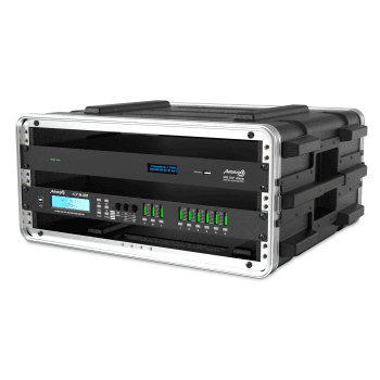 Audibax FA51 4U Rack Flightcase Negro FA51-4U Rack Case